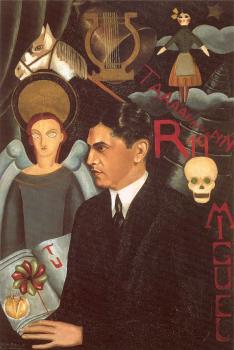 弗裡達 卡洛 Portrait of Miguel N. Lira 弗裡達 卡洛 Portrait of Miguel N. Lira